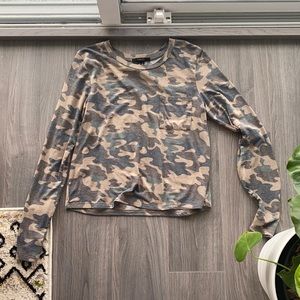 Camo Print Forever 21 top